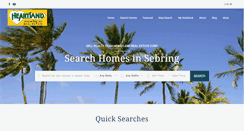 Desktop Screenshot of homesforsaleinsebring.com